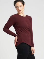 Long Sleeve Tee Rex - Black Cherry