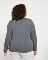 Curve Cardi - Slate