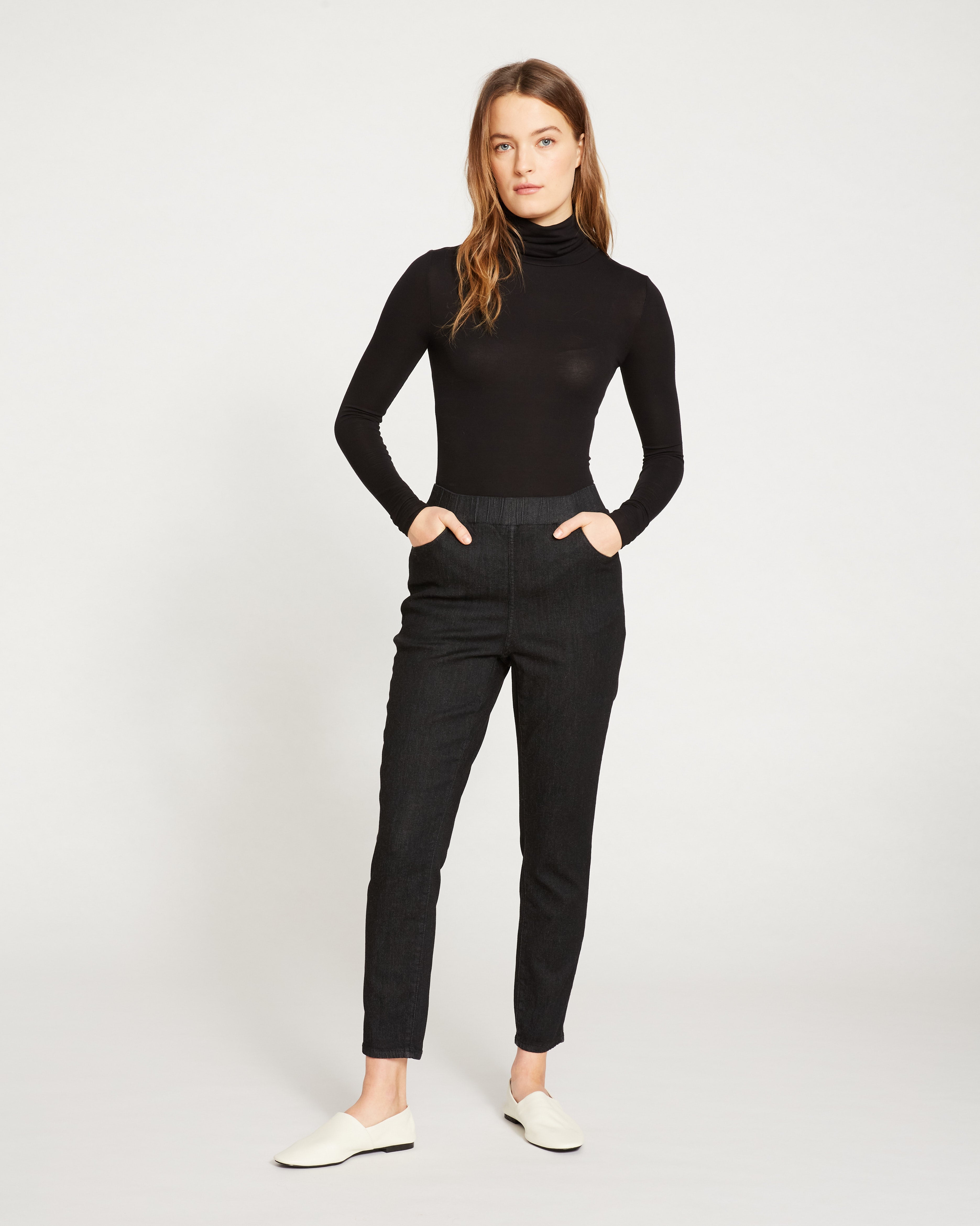 ComfortDenim Dont Call Them Jeggings - Black