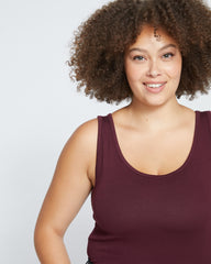 Foundation Tank - Black Cherry