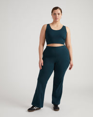 Roya Bootcut Legging - Deep Sea