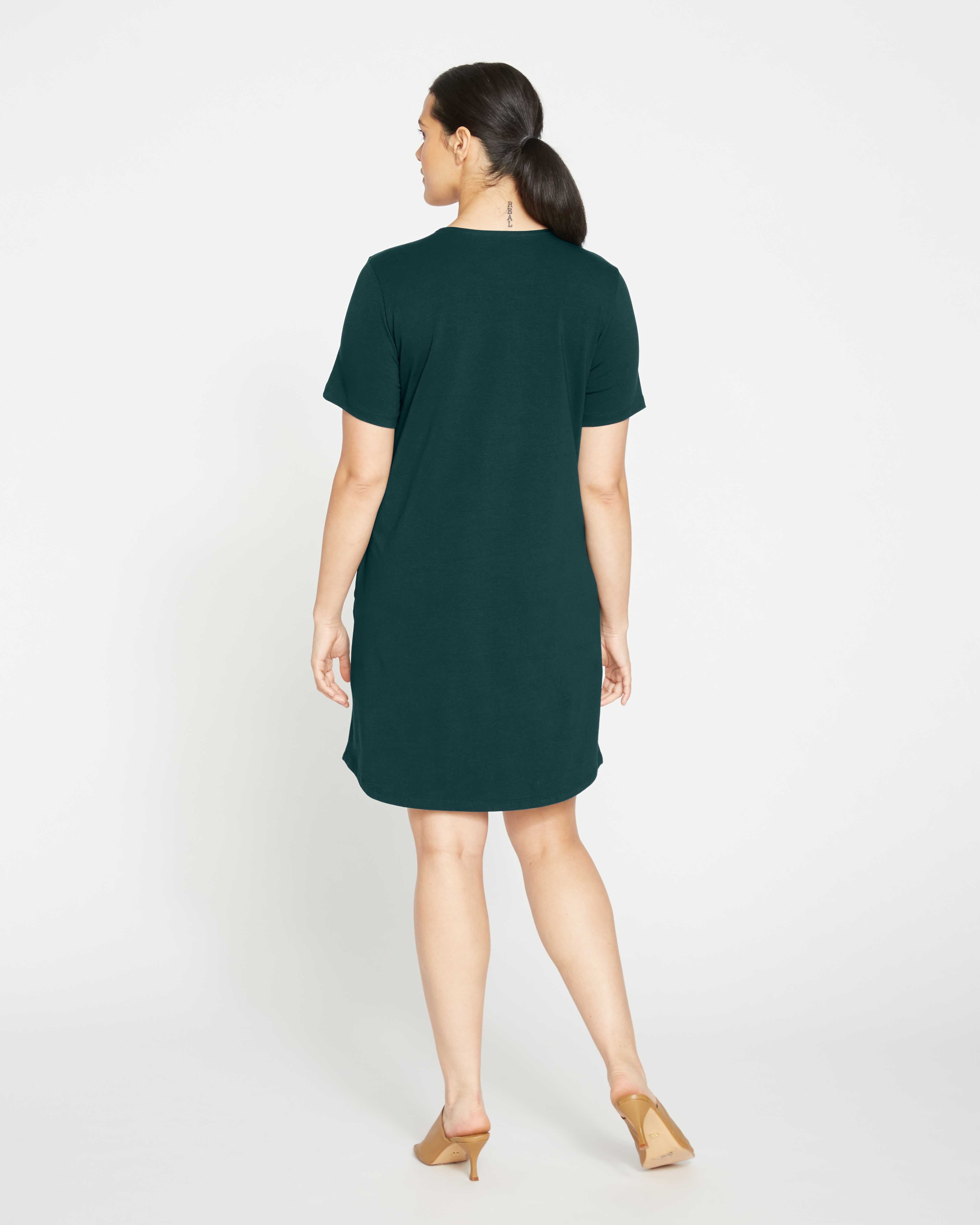 Halie T-Shirt Dress - Deep Sea