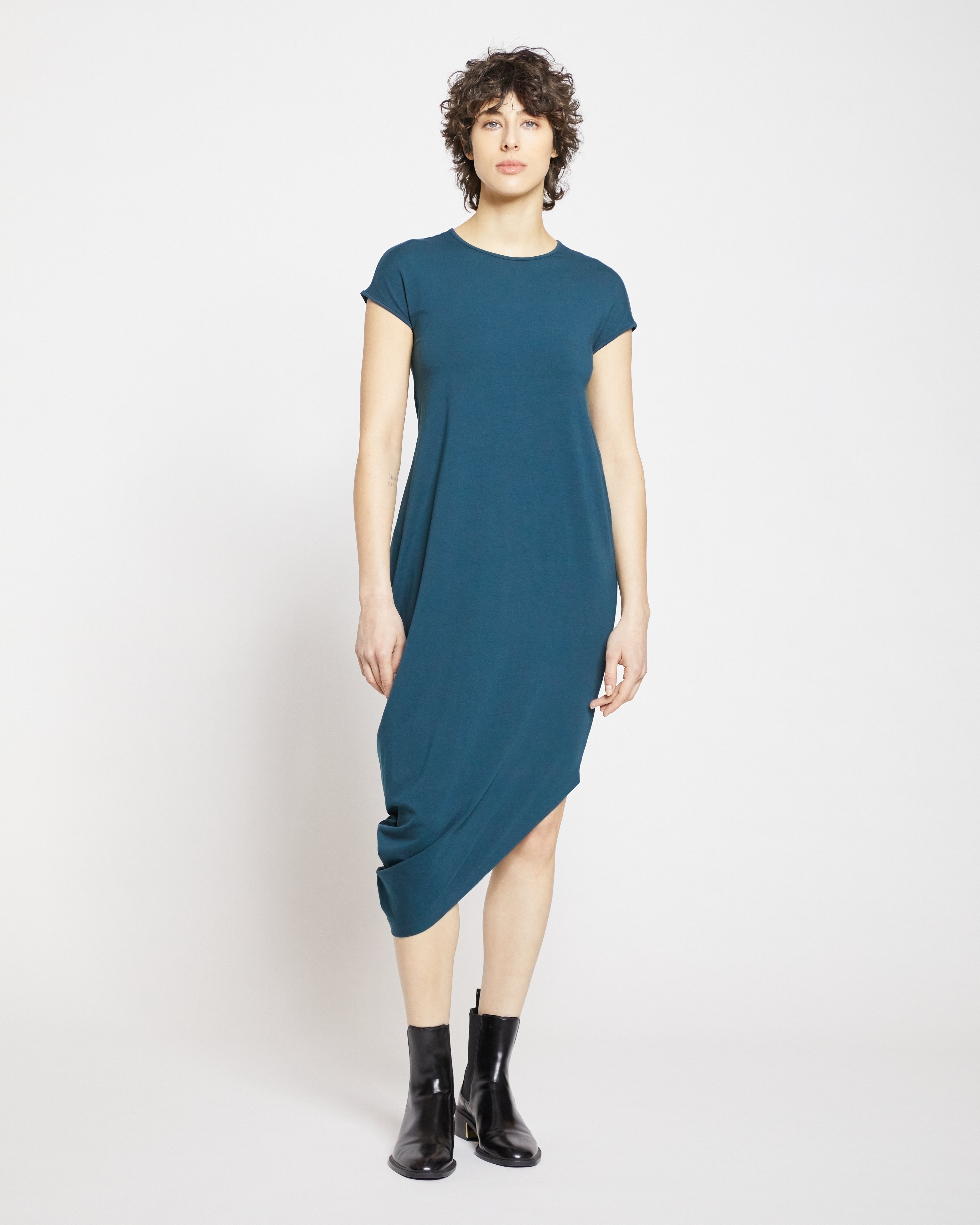 Iconic Geneva Dress - Deep Sea