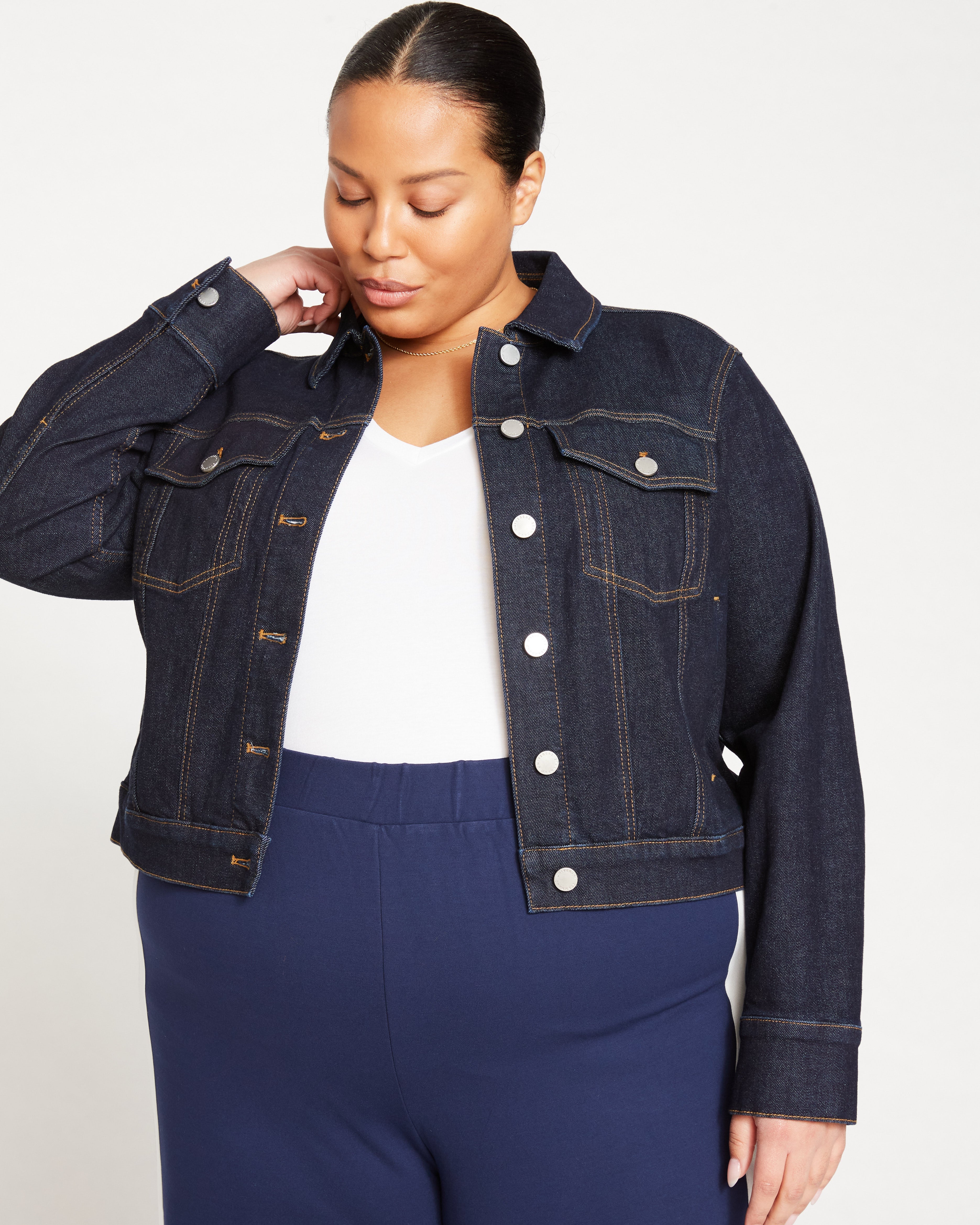 Kelsey Denim Jacket - Vintage Indigo Selvedge