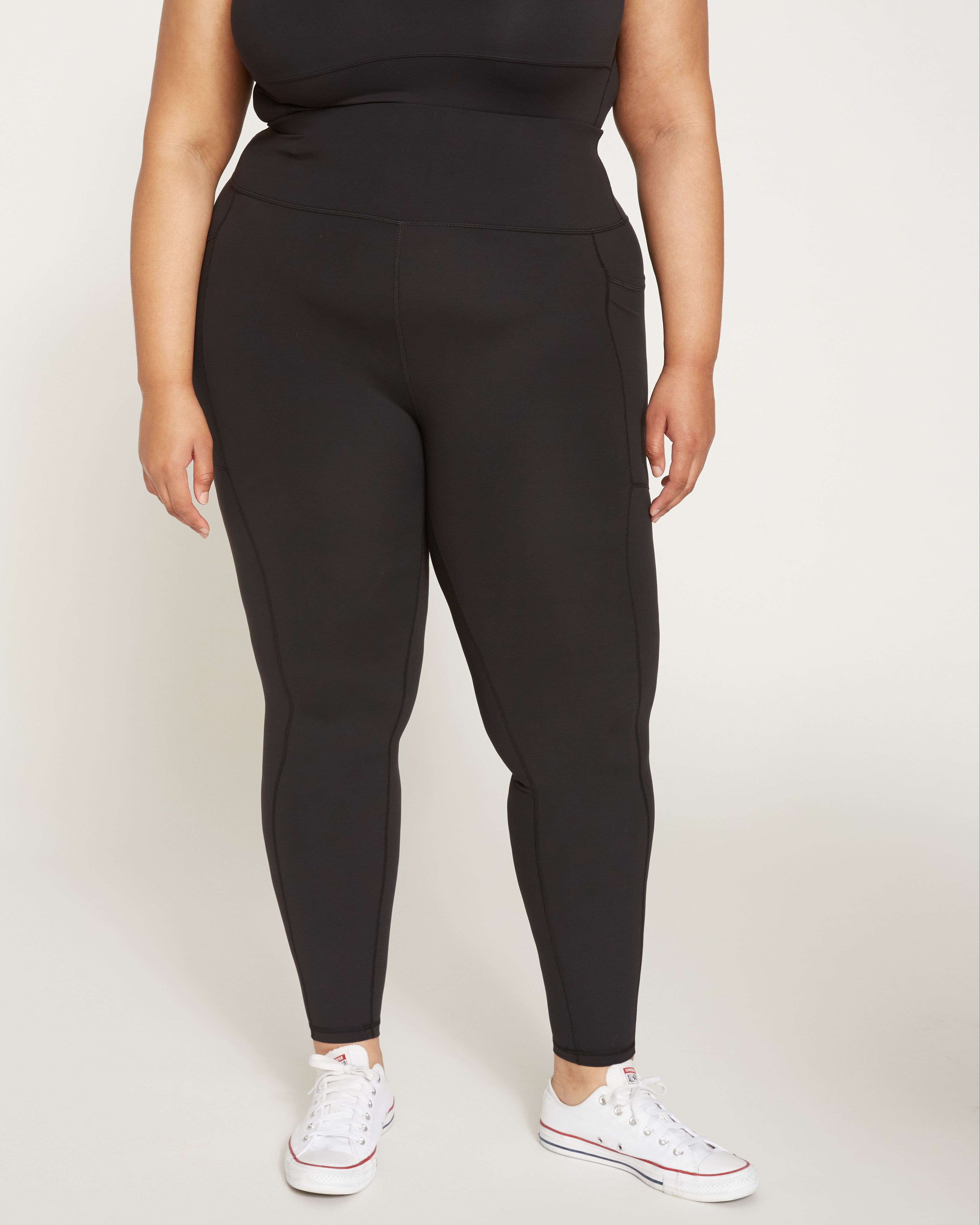 Next-to-Naked Pocket Legging - Black