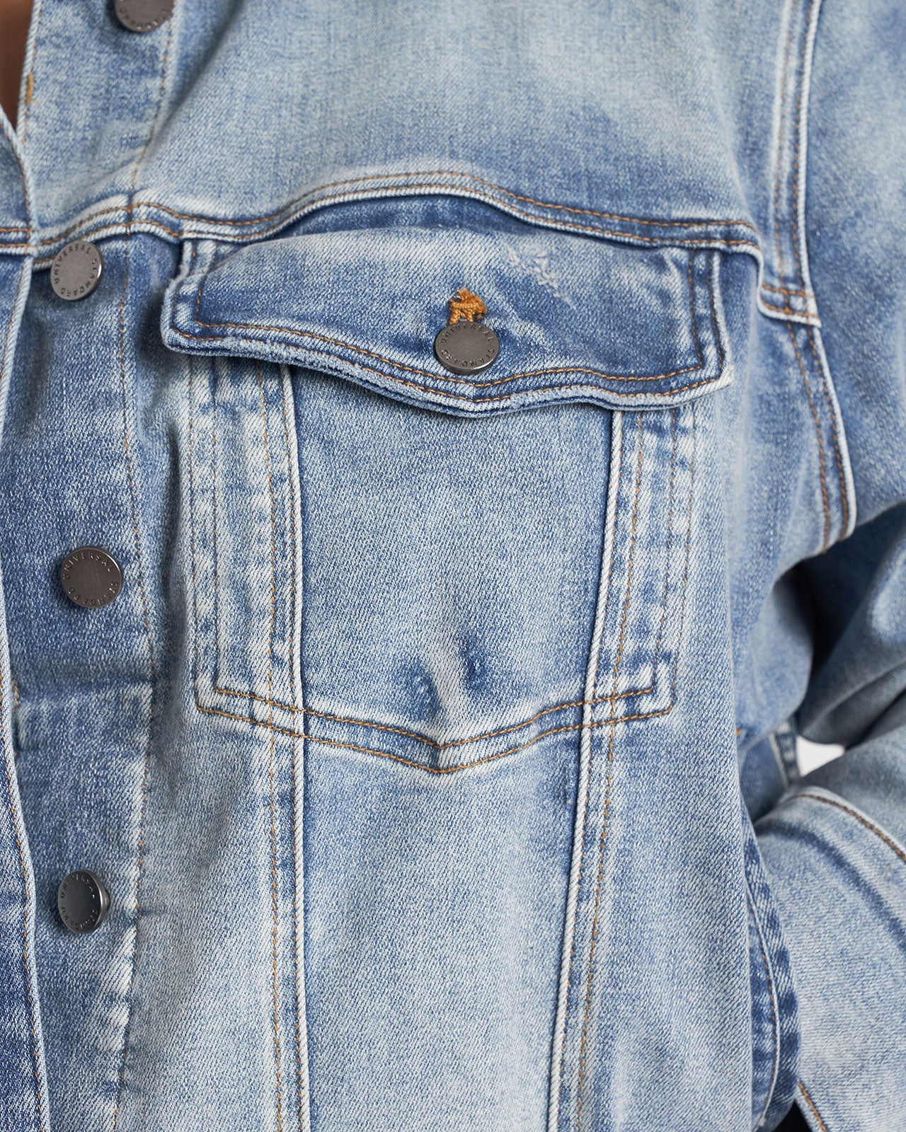 Kelsey Denim Jacket - Light Blue