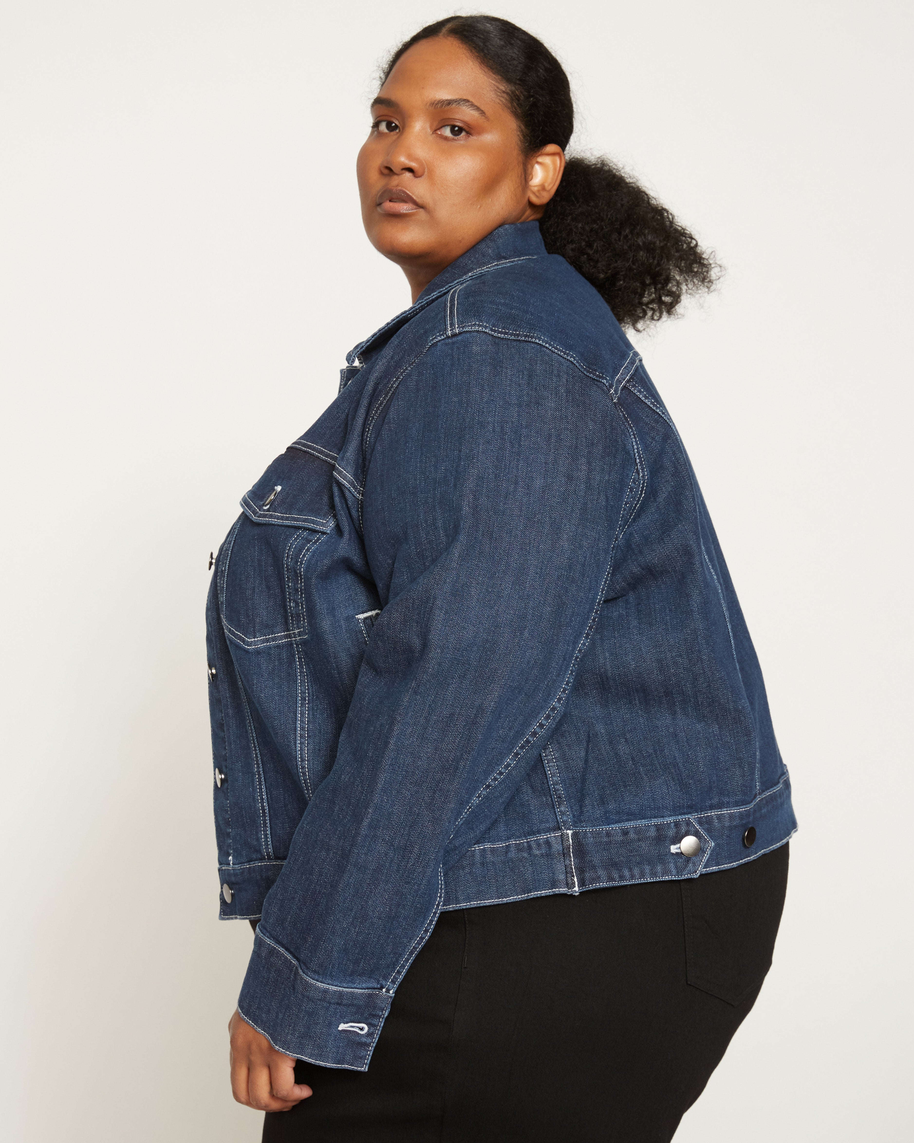 Kelsey Denim Jacket - Dark Indigo