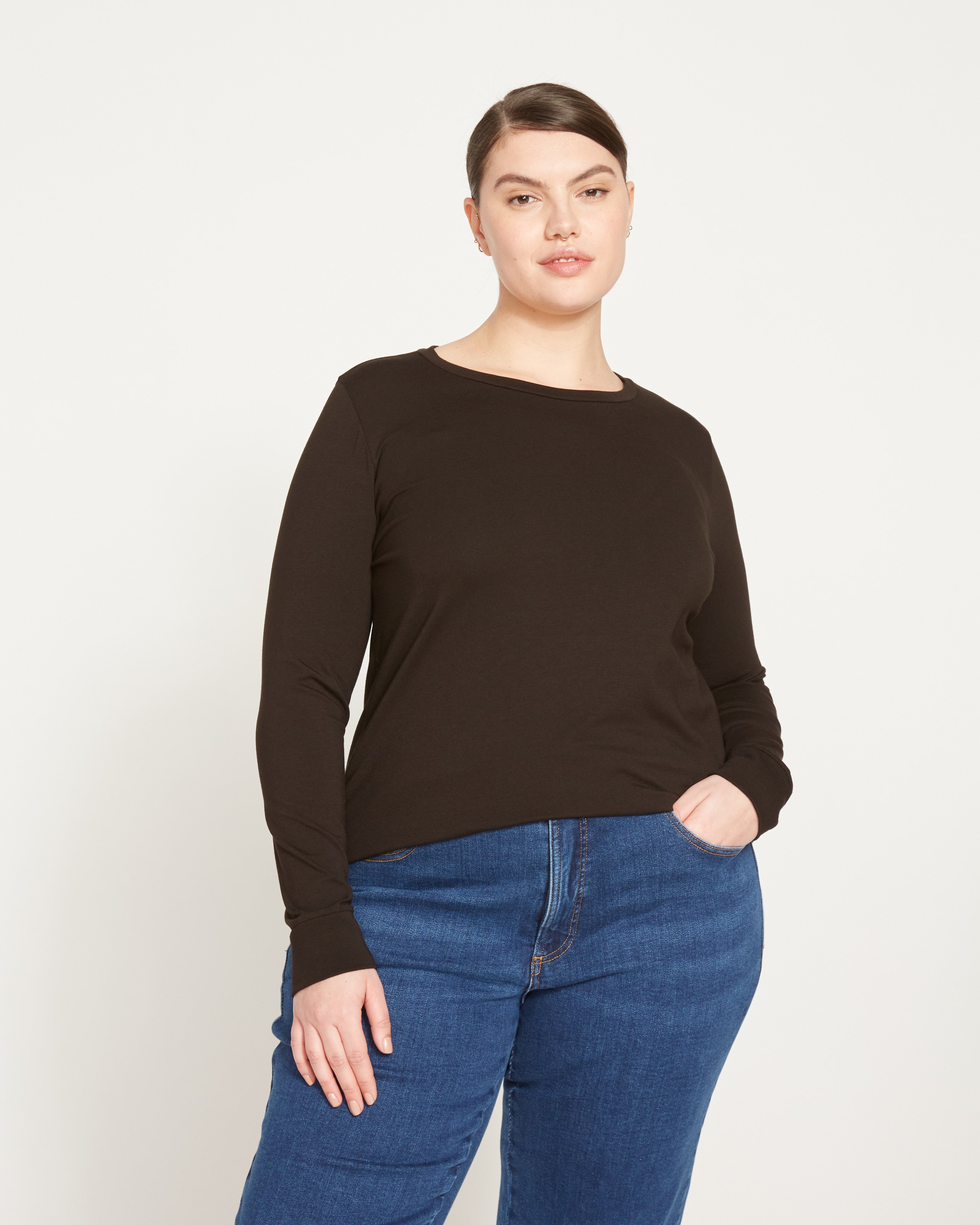 Long Sleeve Tee Rex - Black