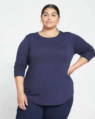 Long Sleeve Tee Rex - Midnight