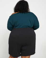 UltimateS Lorelai Lounge Shorts - Black