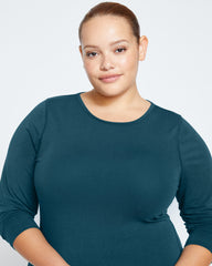 Mia Long Sleeve Movement Tee - Deep Sea