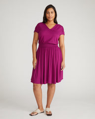 Minetta Liquid Jersey Dress - Rothko Purple