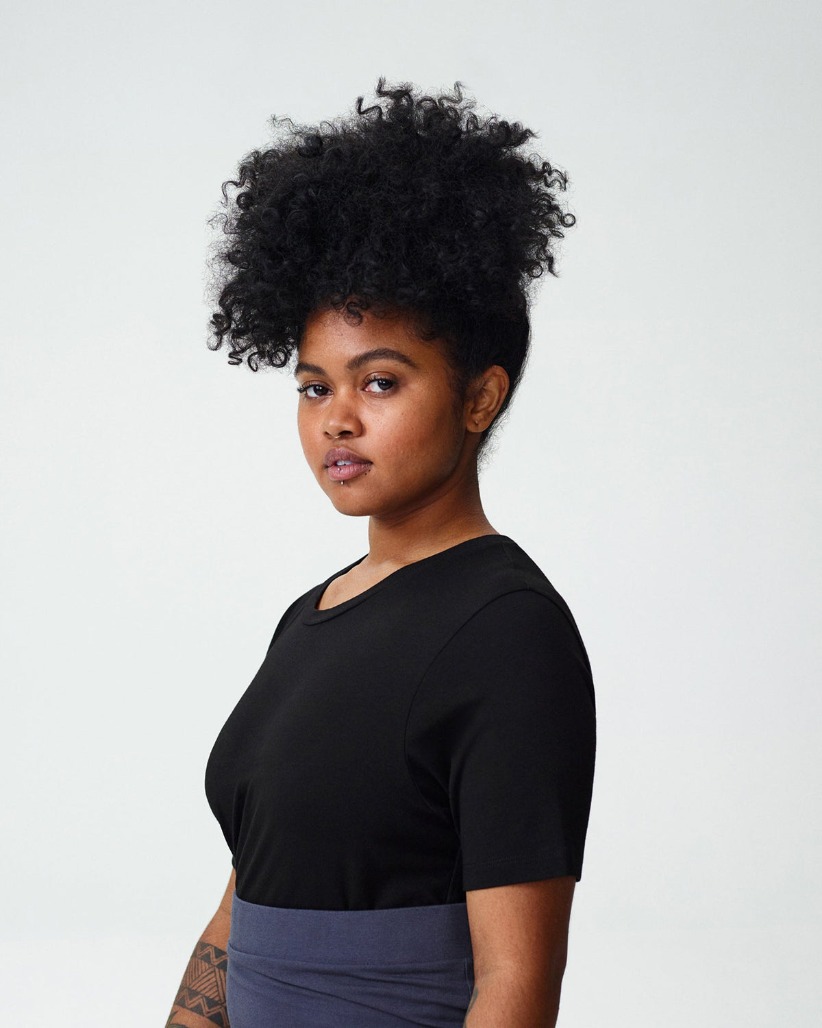 Signature Petite Tee Rex - Black