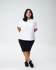 Signature Petite Tee Rex - White