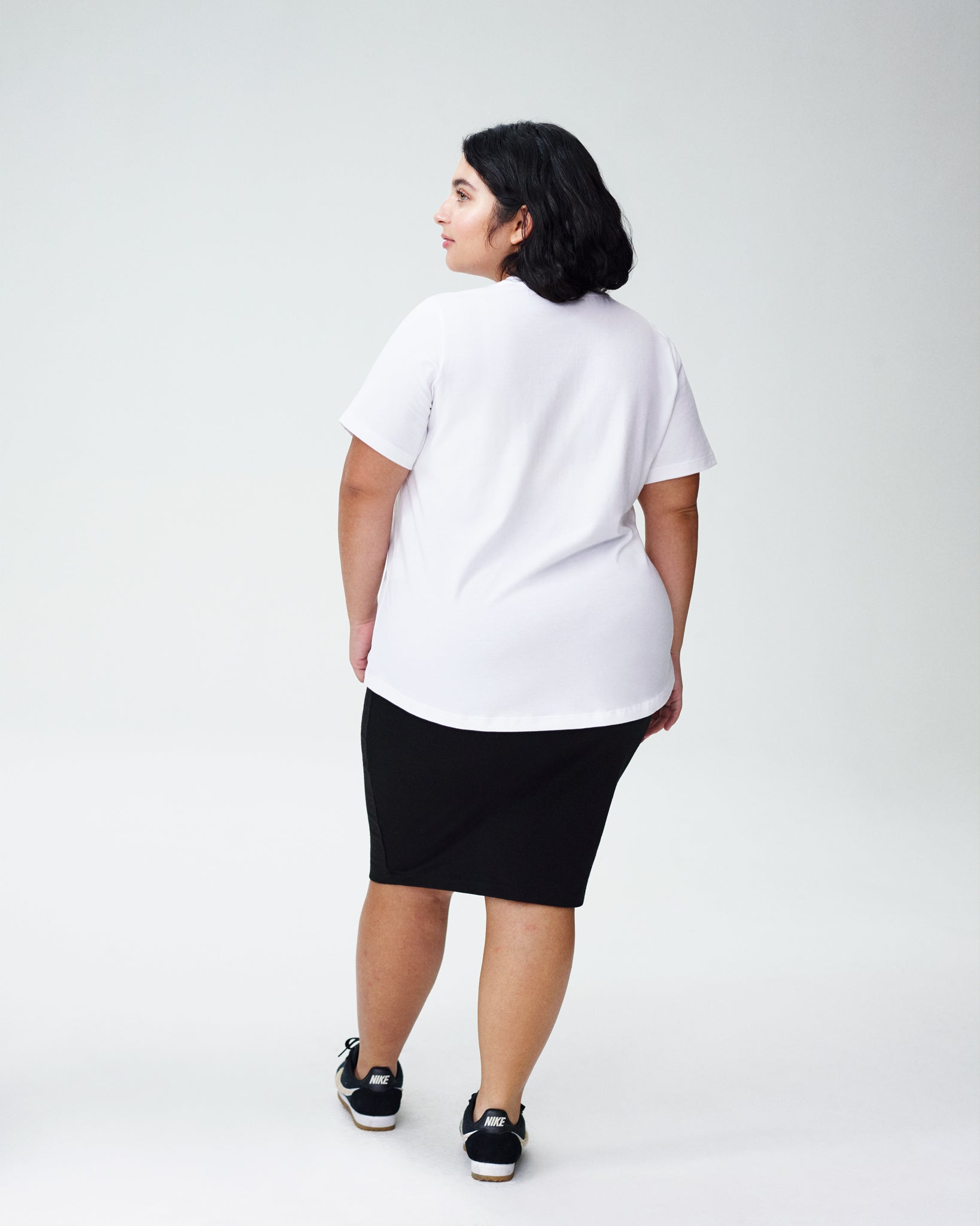 Signature Petite Tee Rex - White