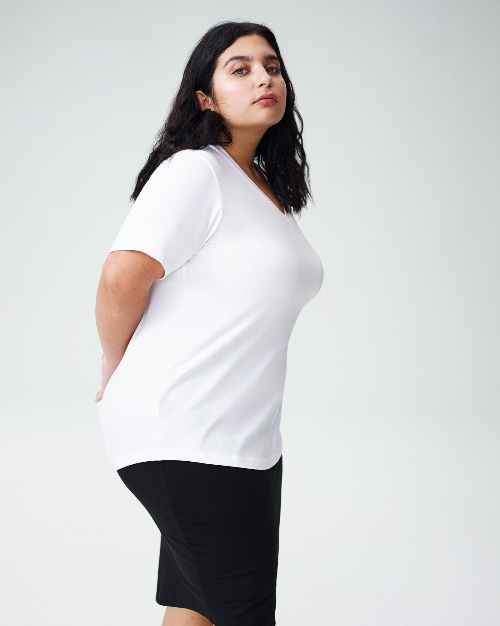 Petite V Rex - White