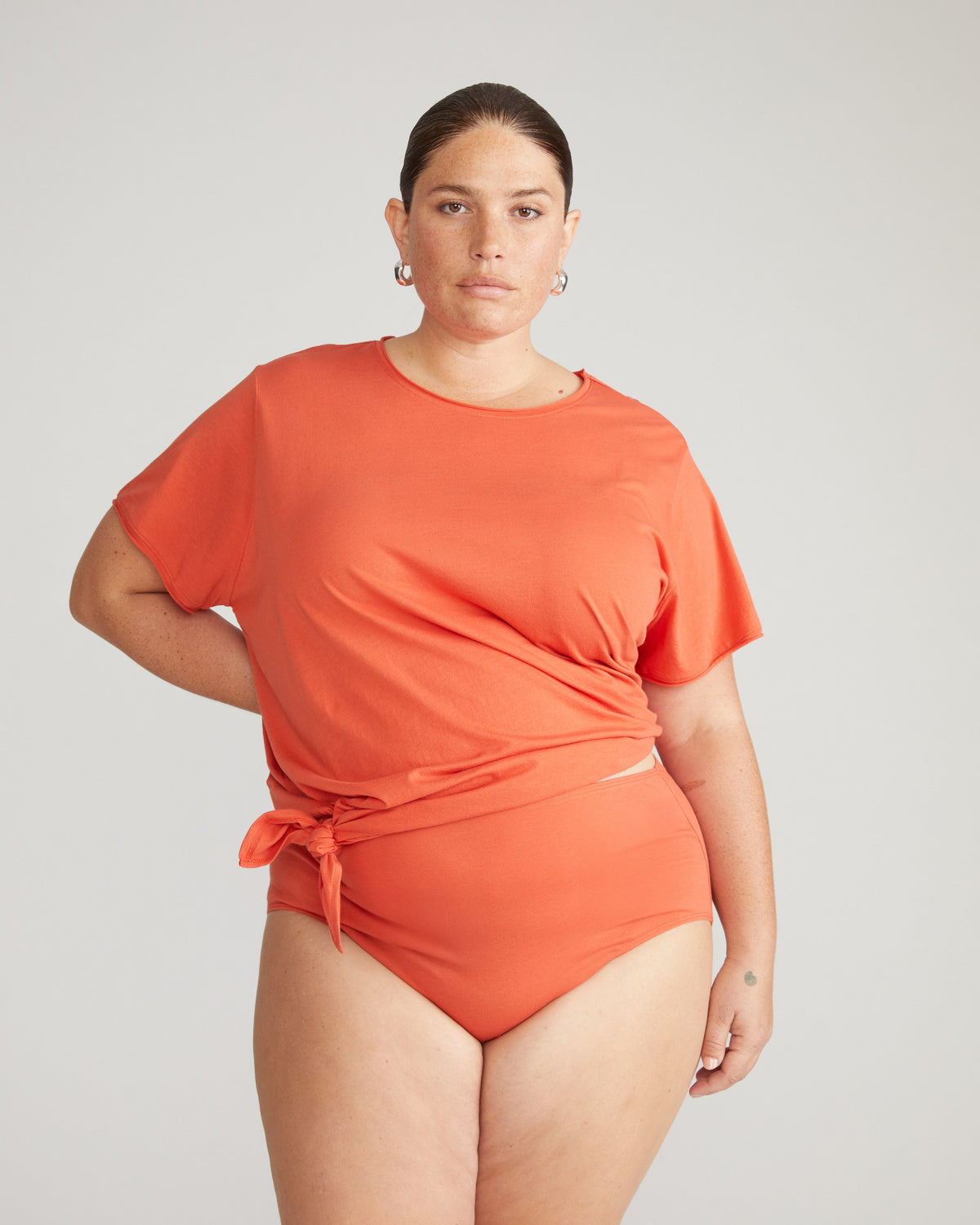 Pima Cotton Full Coverage Briefs - Sweet Berry