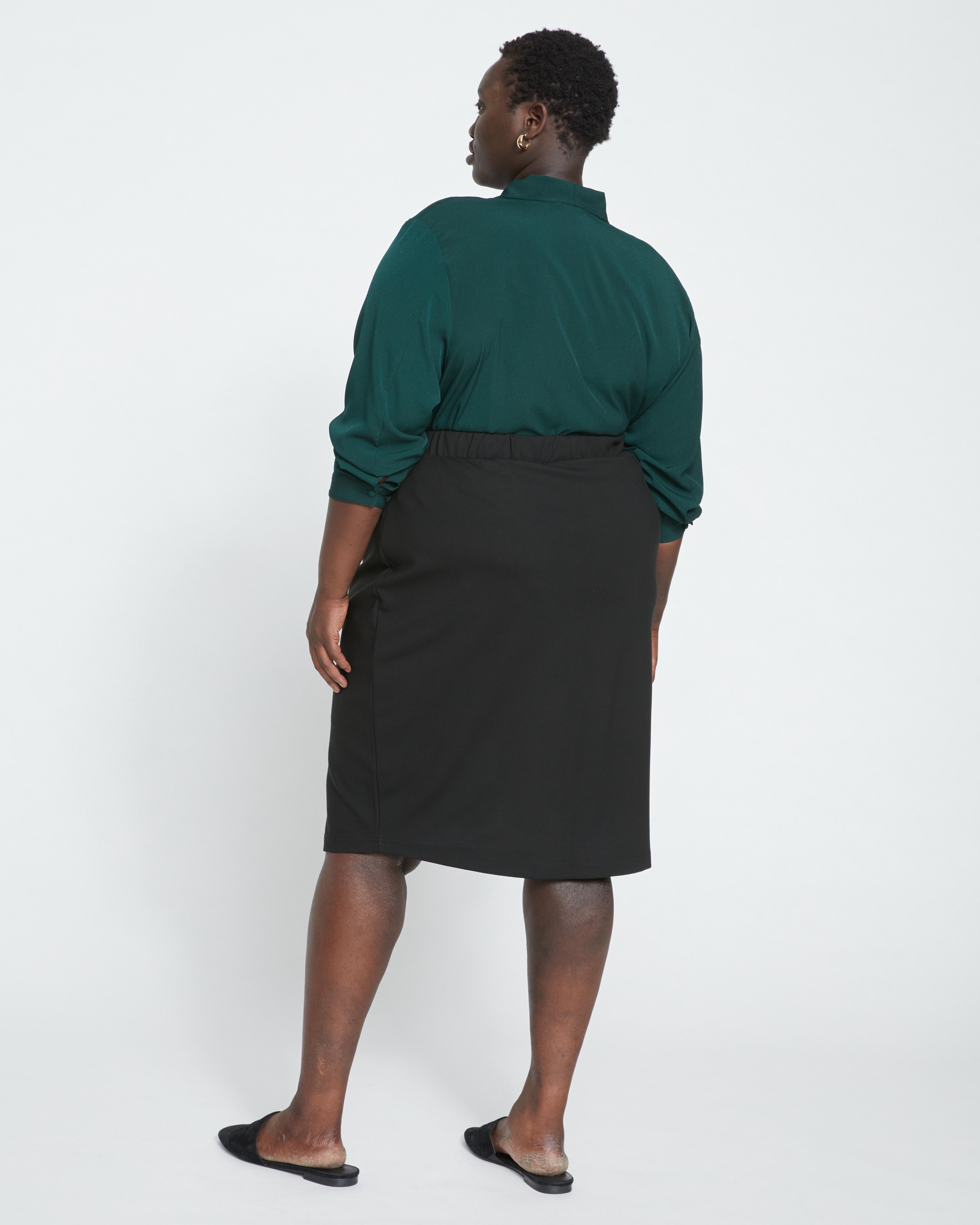 Danube Ponte Skirt - Black