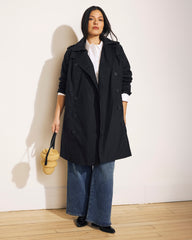 Derjon Trench Coat - Black