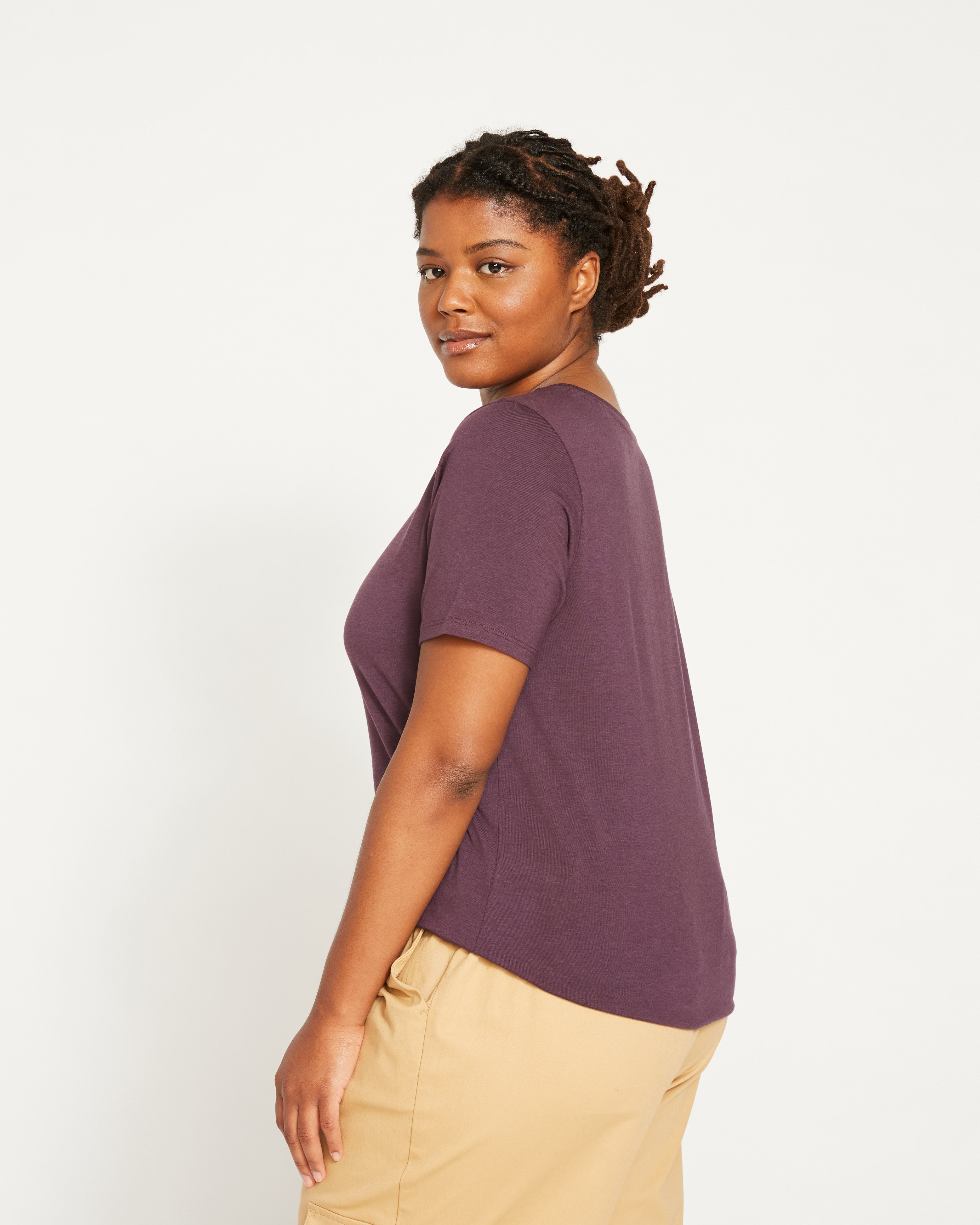 Tee Rex - Faded Plum