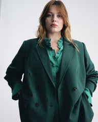 All Day Warren Double Breasted Blazer - Botanic