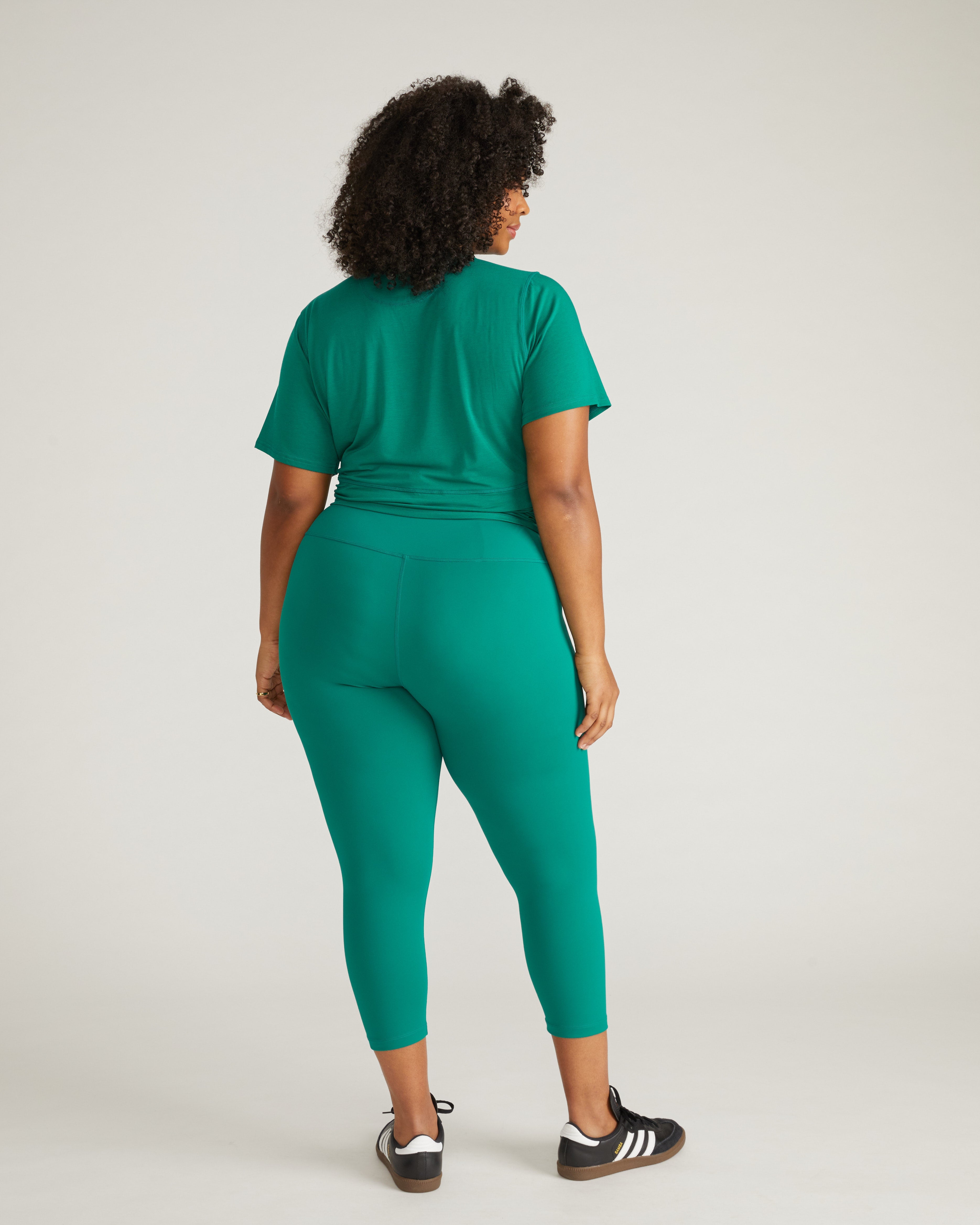 Next-to-Naked Cropped Legging - Aventurine