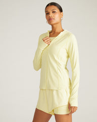 Next-to-Naked Hooded Zip Jacket - Reed