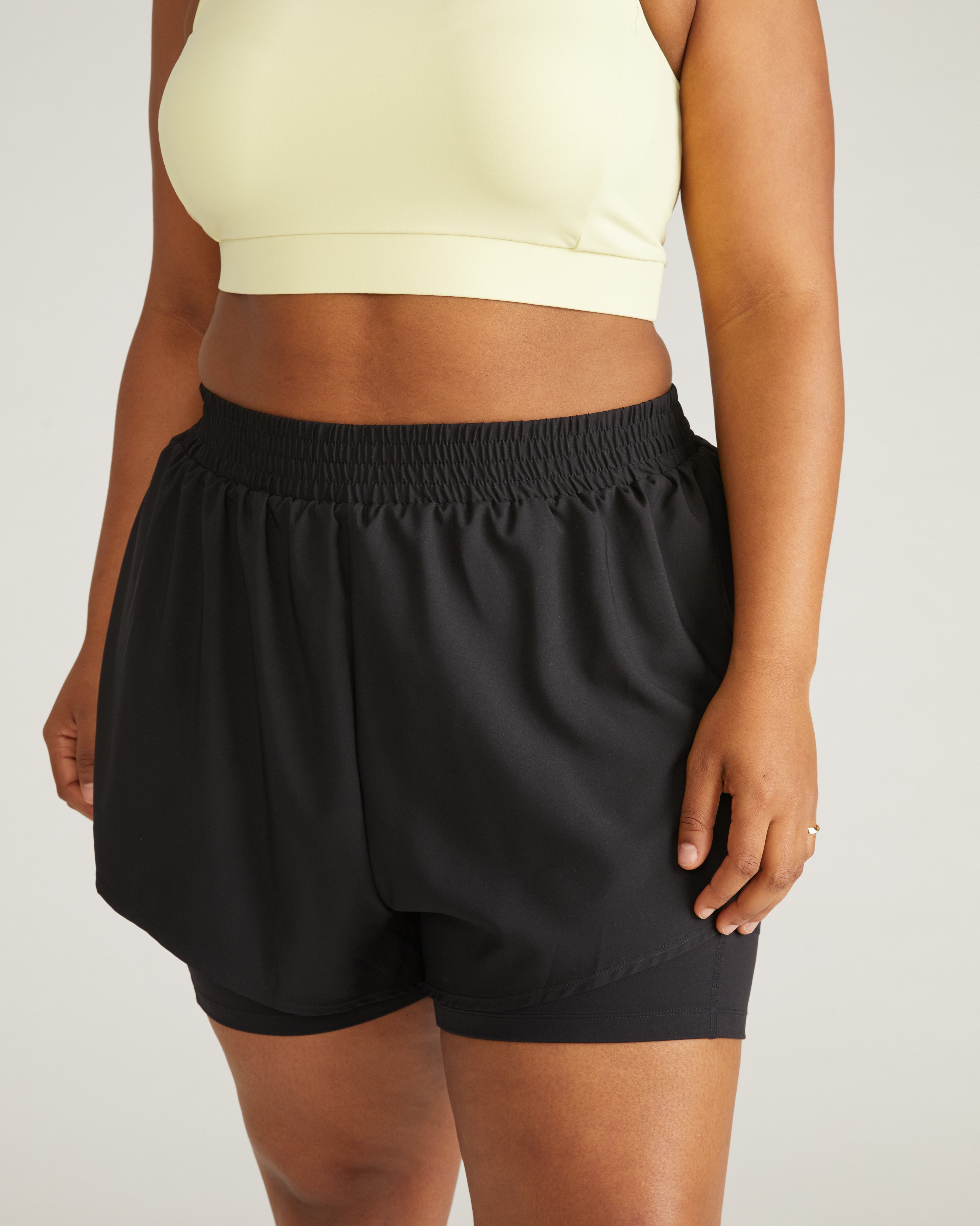 Rebel Active Shorts - Black