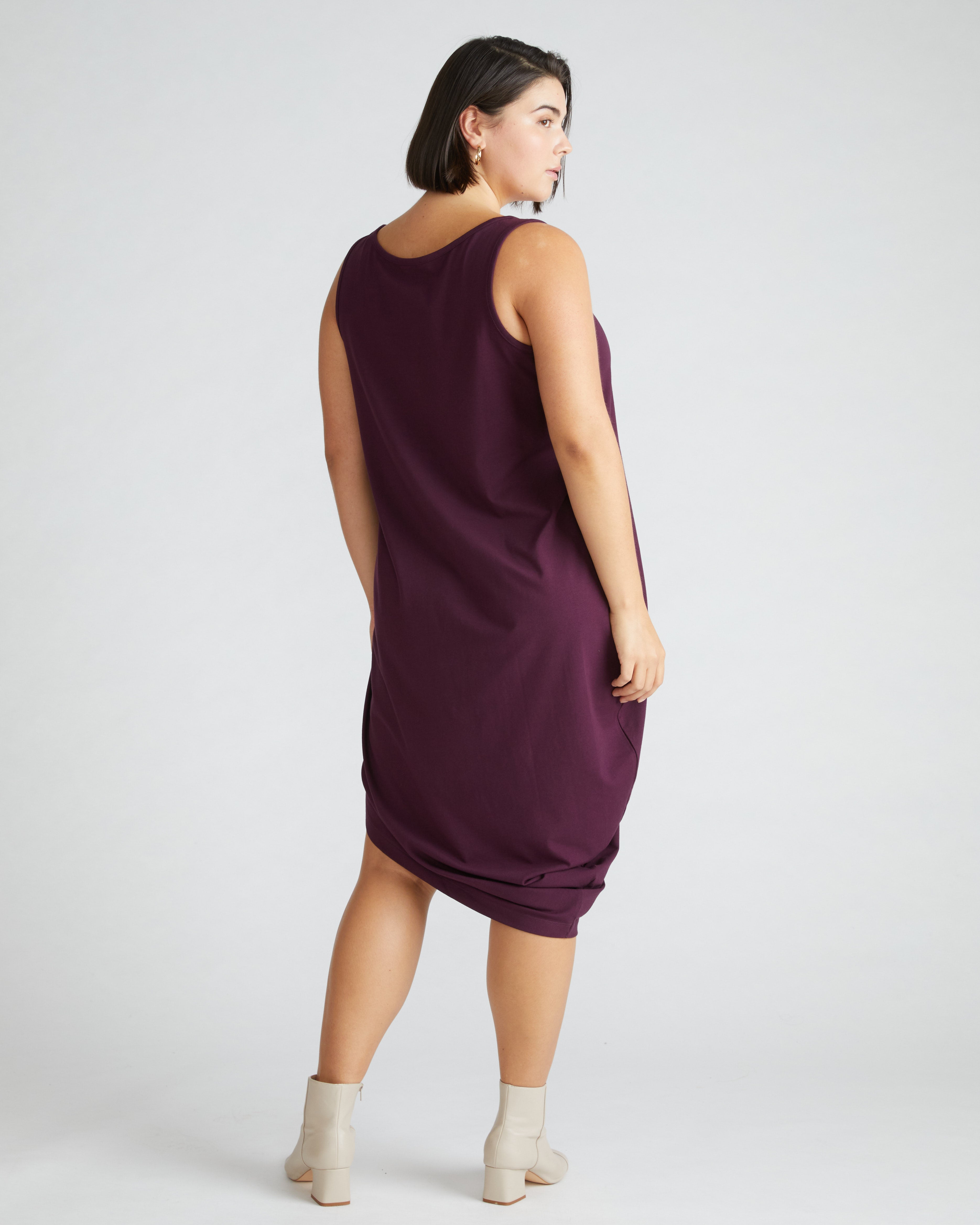 Iconic Geneva Tank Dress - Acai