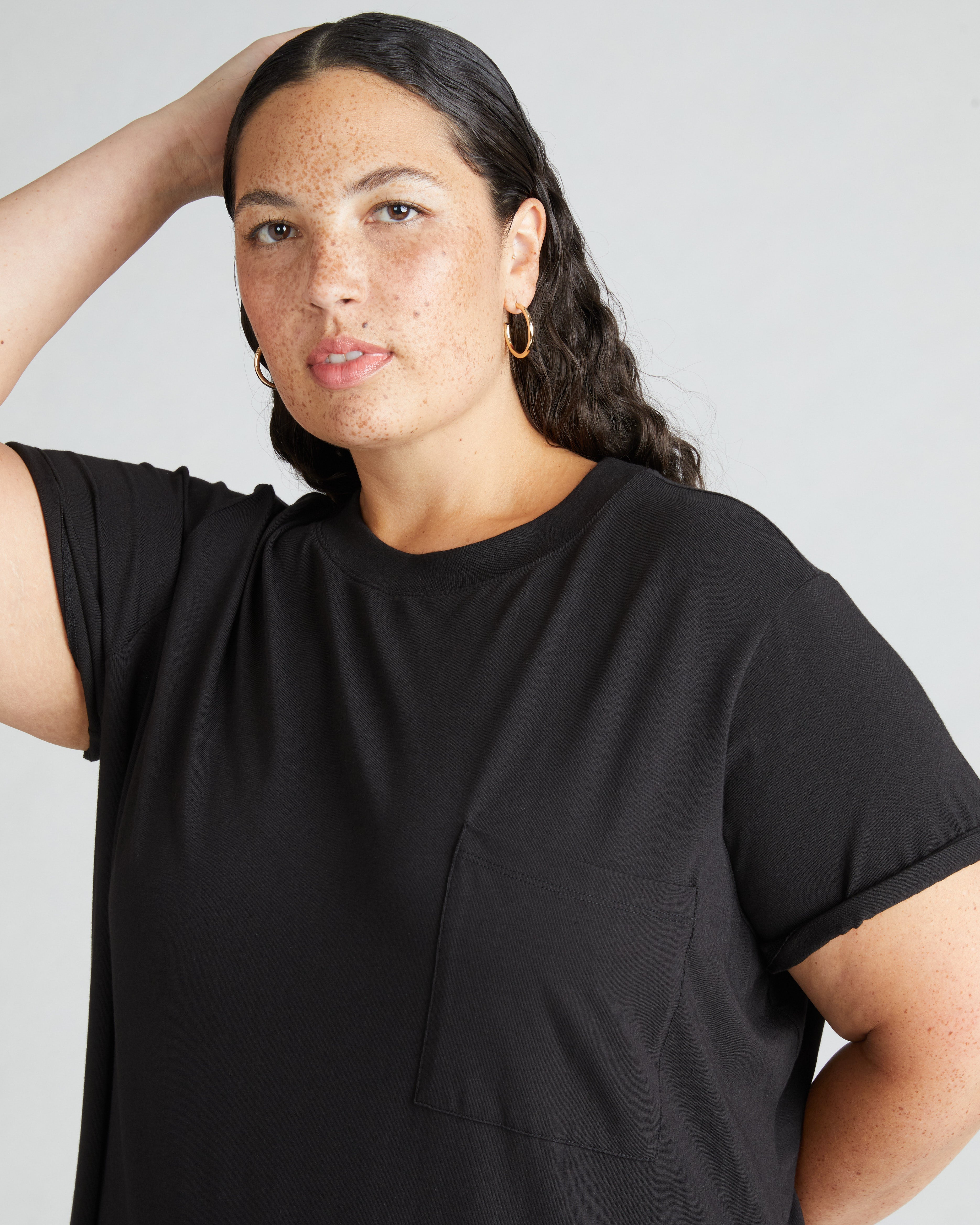 Garcon Tee Dress - Black