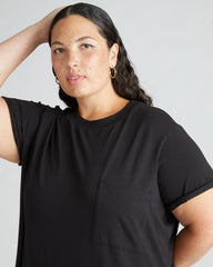 Garcon Tee Dress - Black