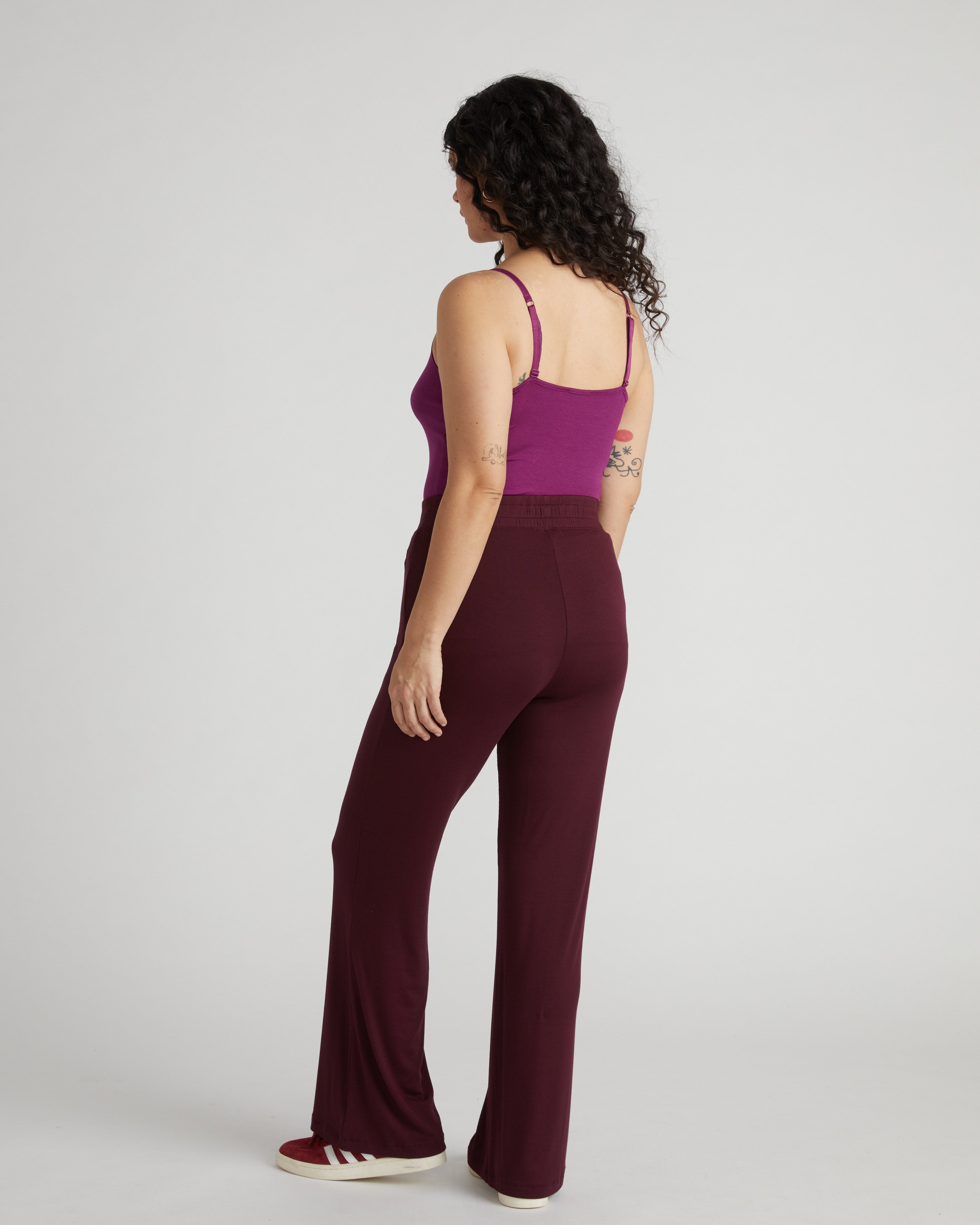 Foundation Mola Pant - Black Cherry