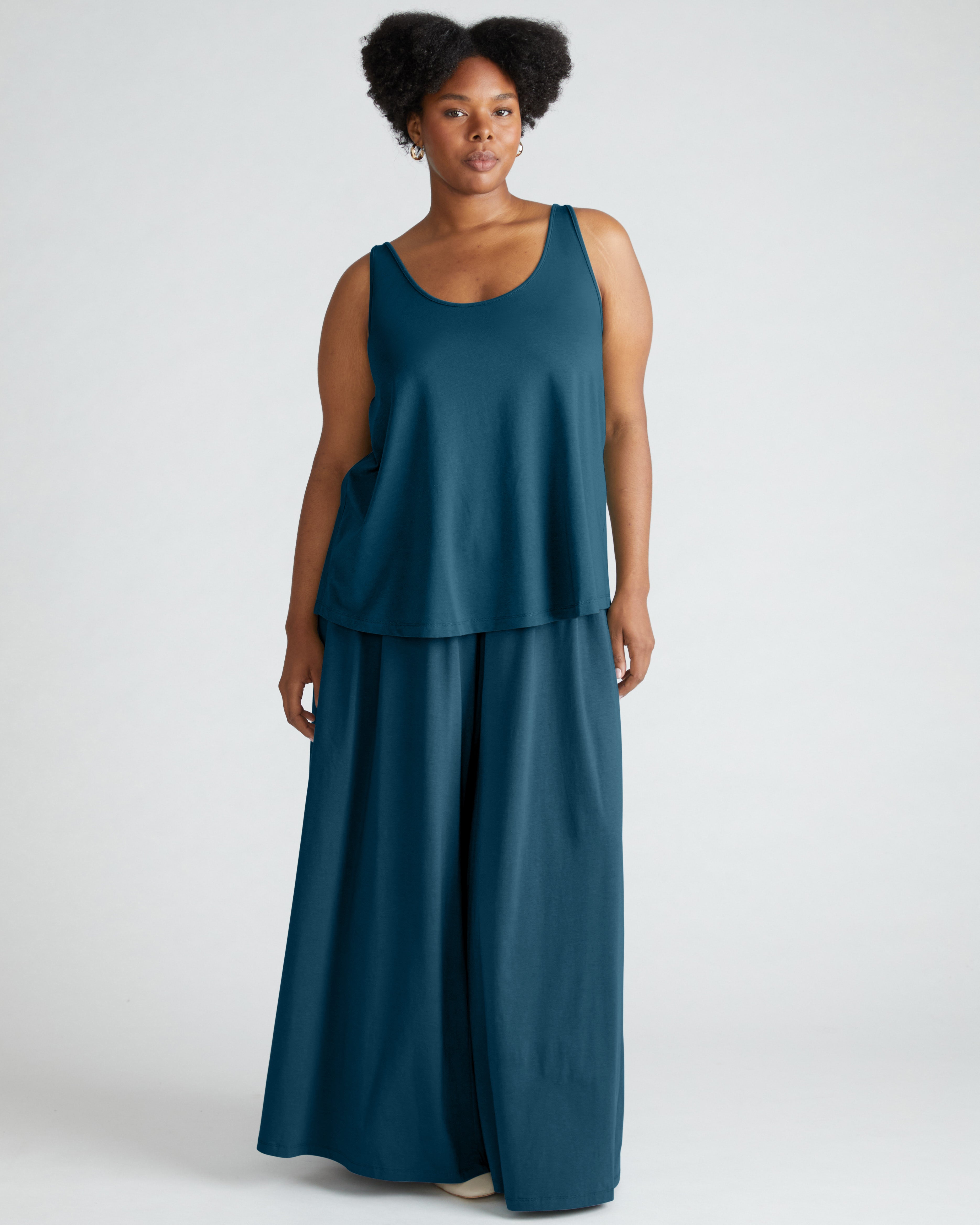 Trisha Lounge Tank - Deep Sea