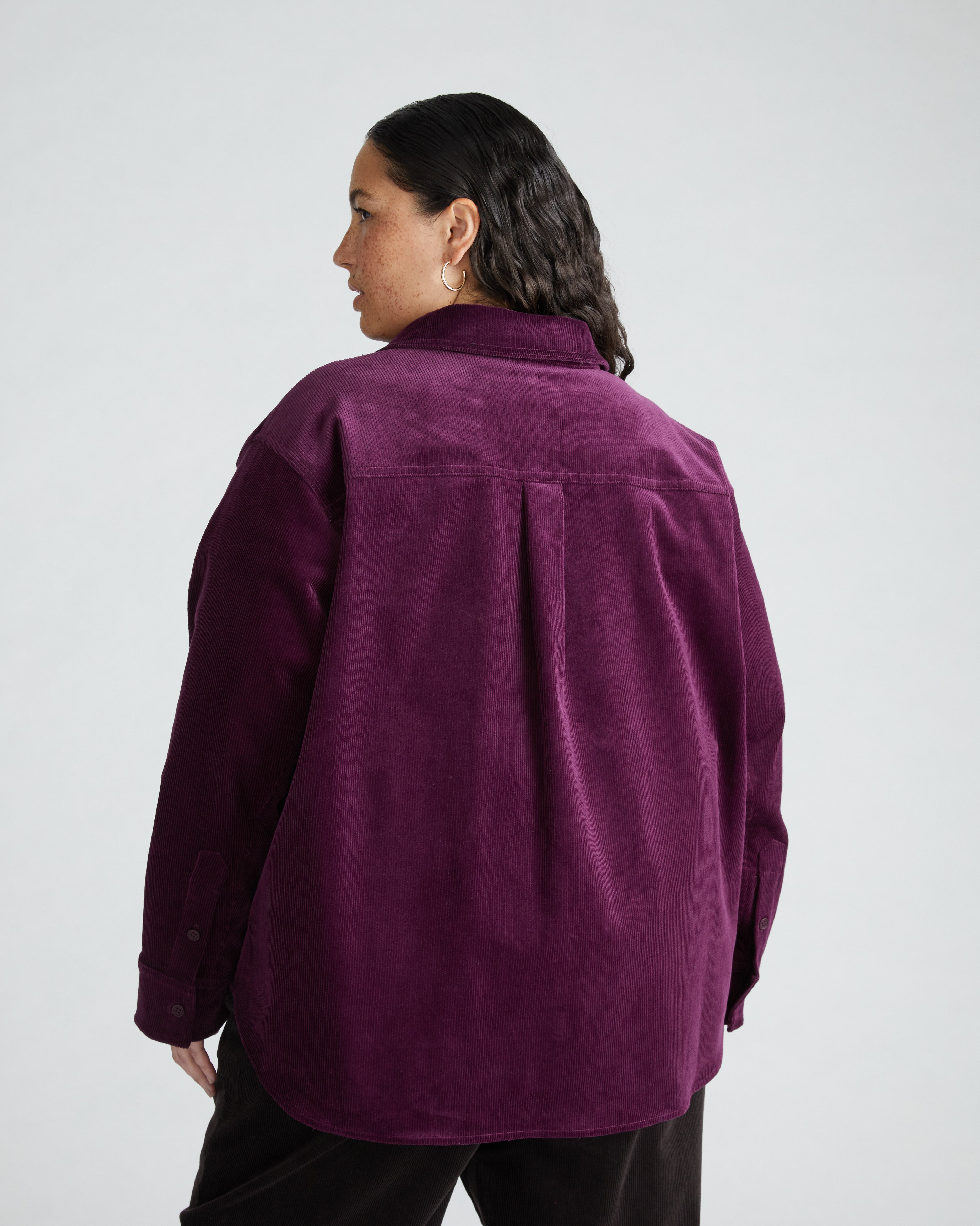 Corduroy Greenwich Jacket - Gamay