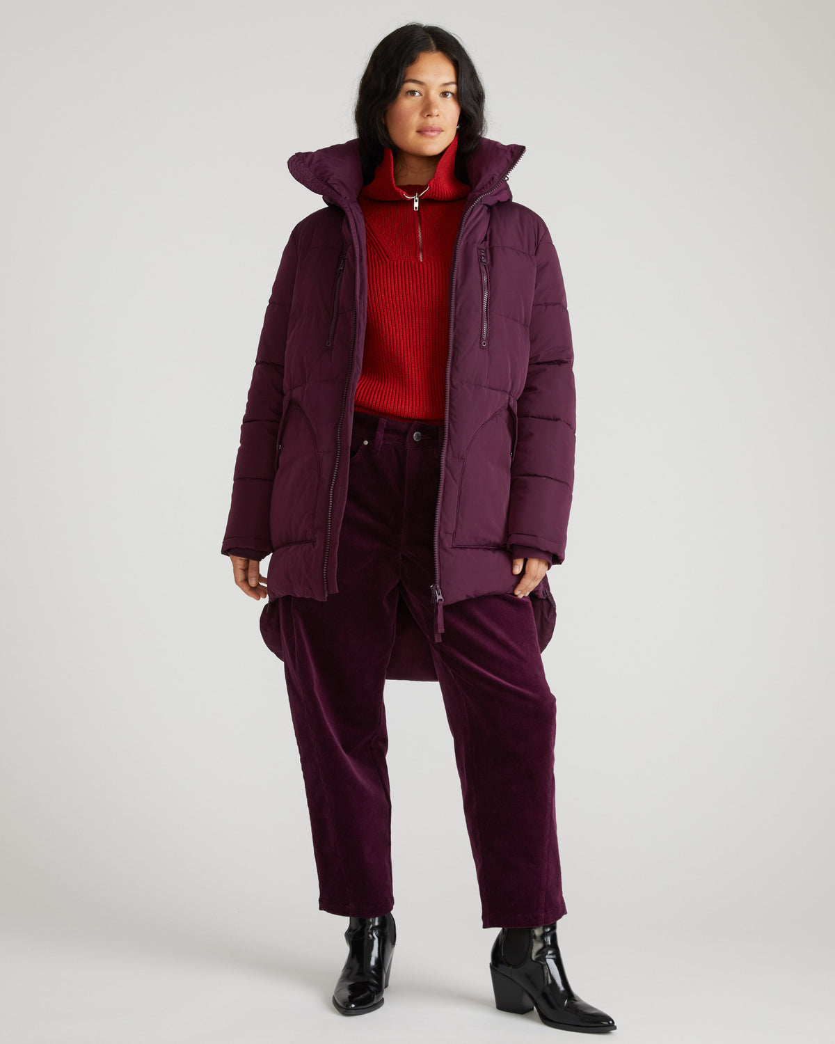 Matterhorn Mid Hooded Puffer - Gamay