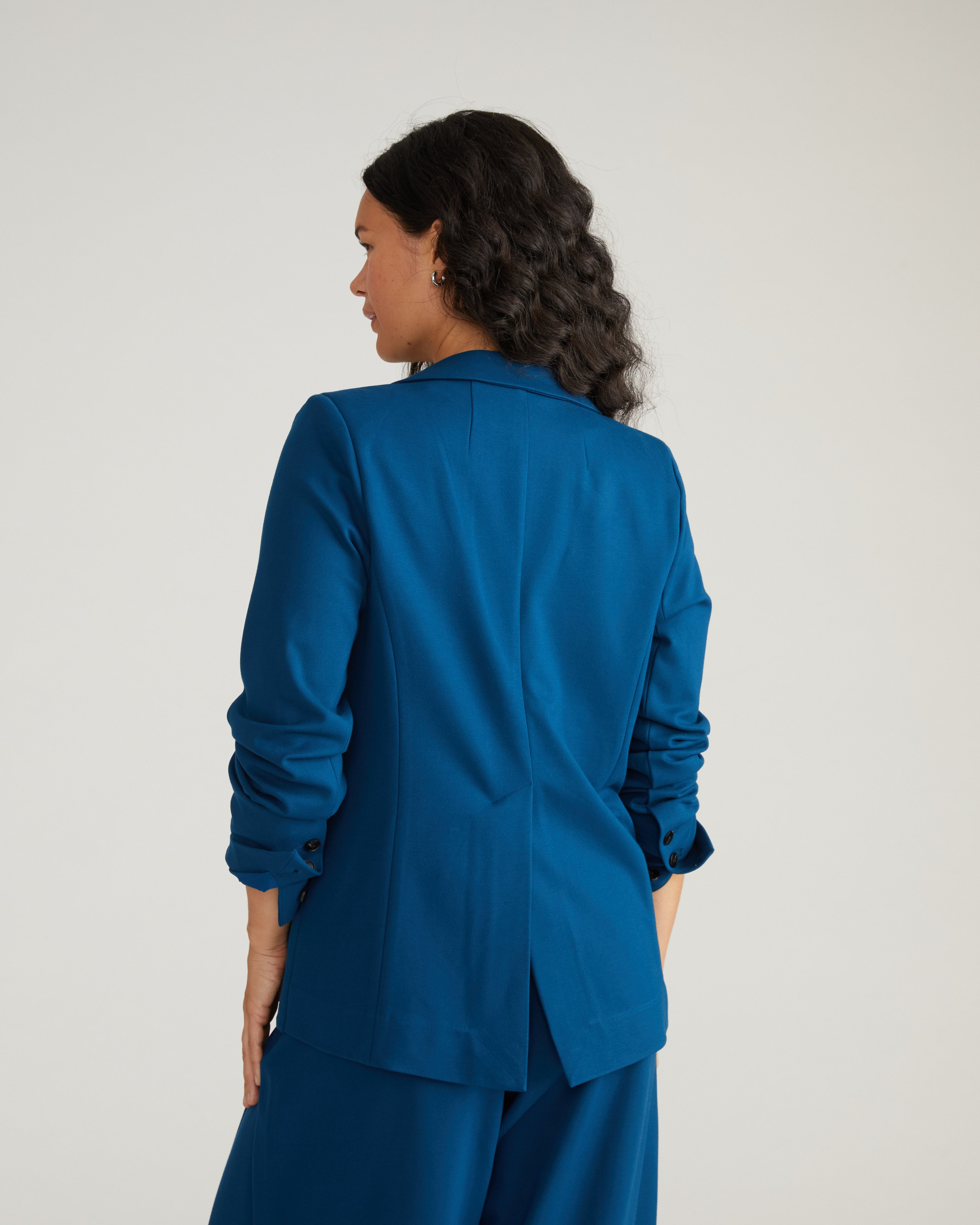 Beas Ponte Blazer - Deep Teal