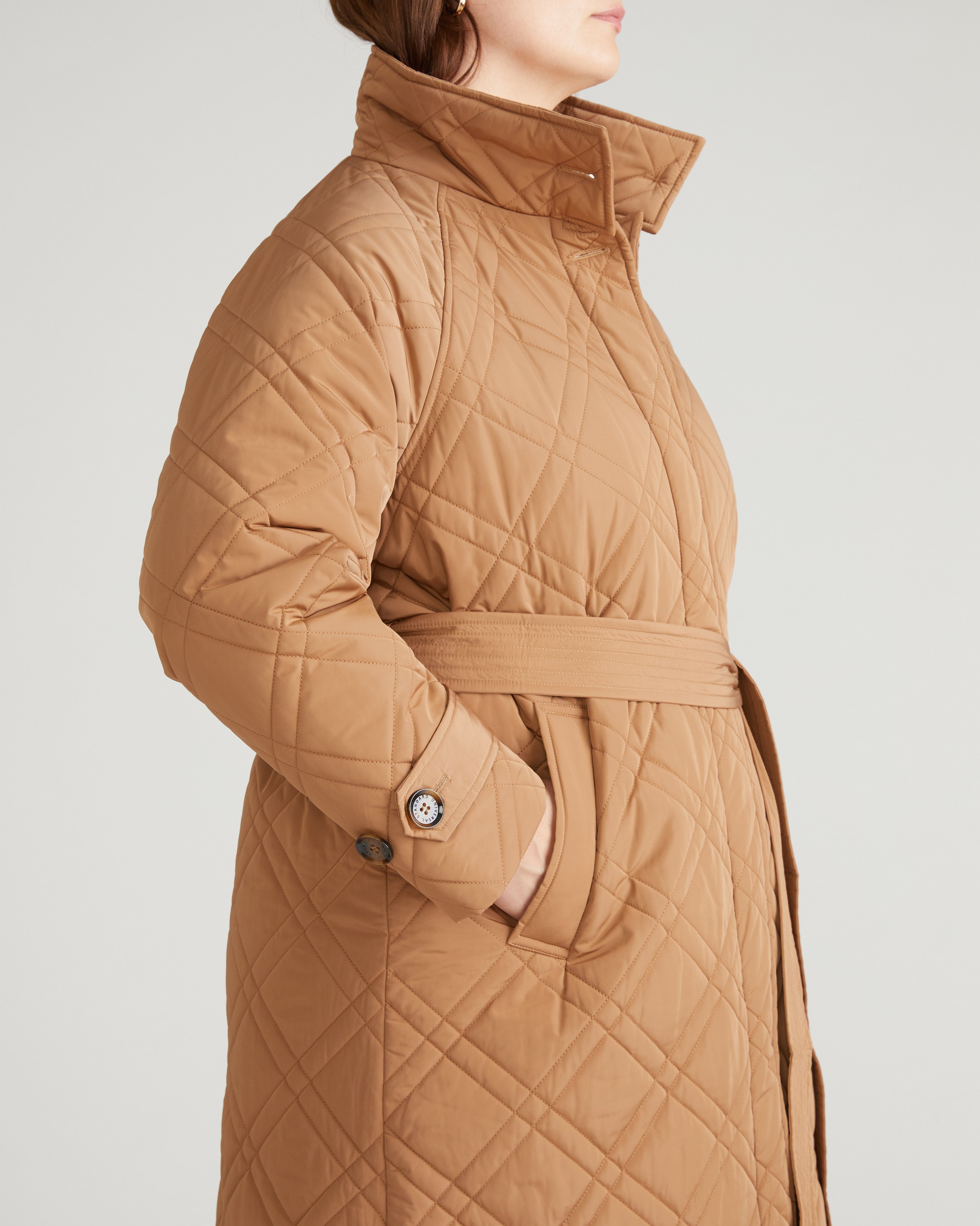 Nehra Quilted Coat - Classic Camel