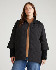 Arcadia Puffer Coat - Black