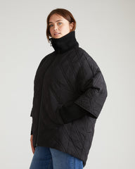 Arcadia Puffer Coat - Black