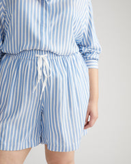 Beach Shorts - Blue/White Stripe