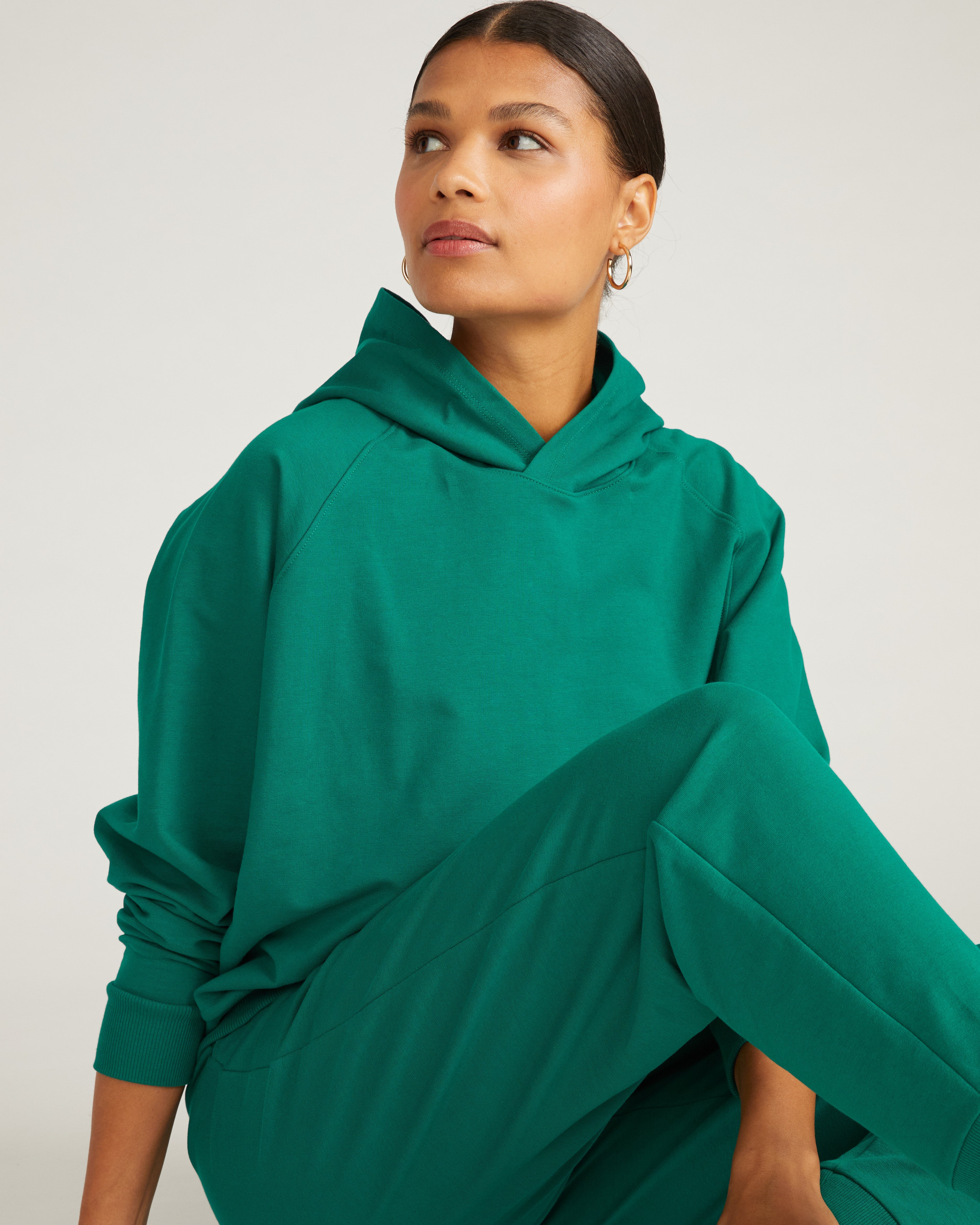 Selma French Terry Jogger - Aventurine