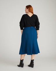 Carla Ponte Skirt - Deep Teal