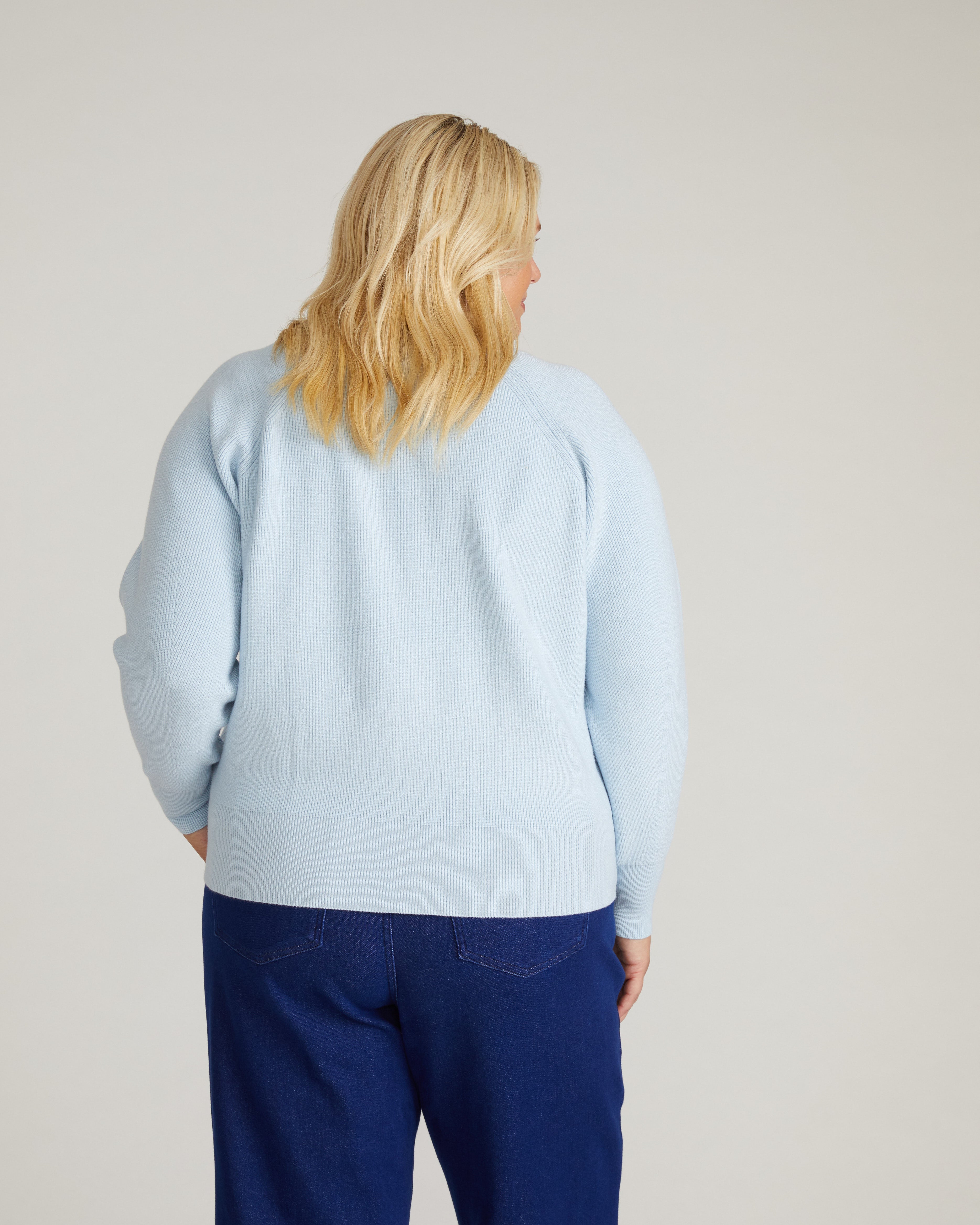 Better-Than-Wool Cardigan - Silver Blue