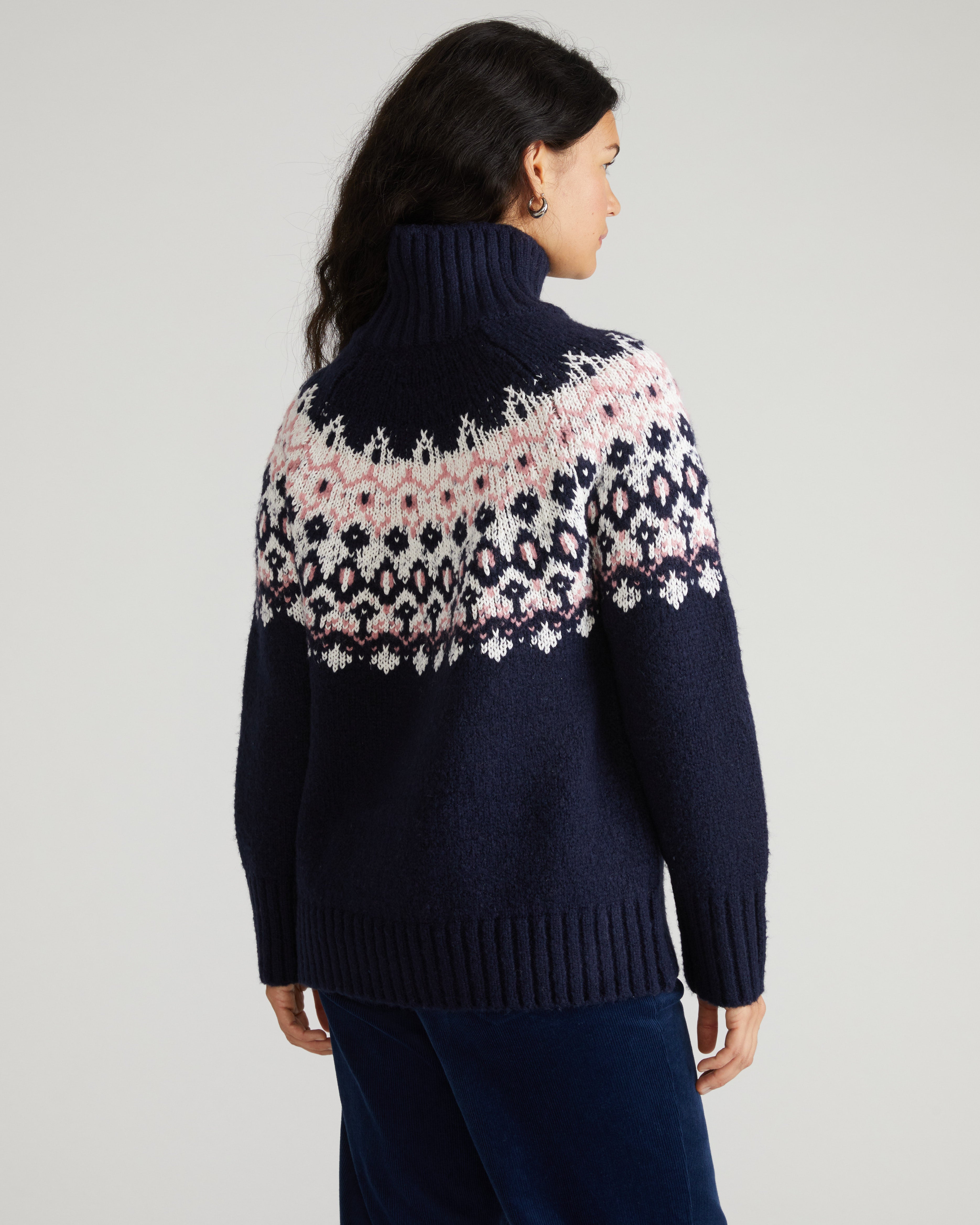 Fair Isle Sweater - Nordic Sea Fair Isle