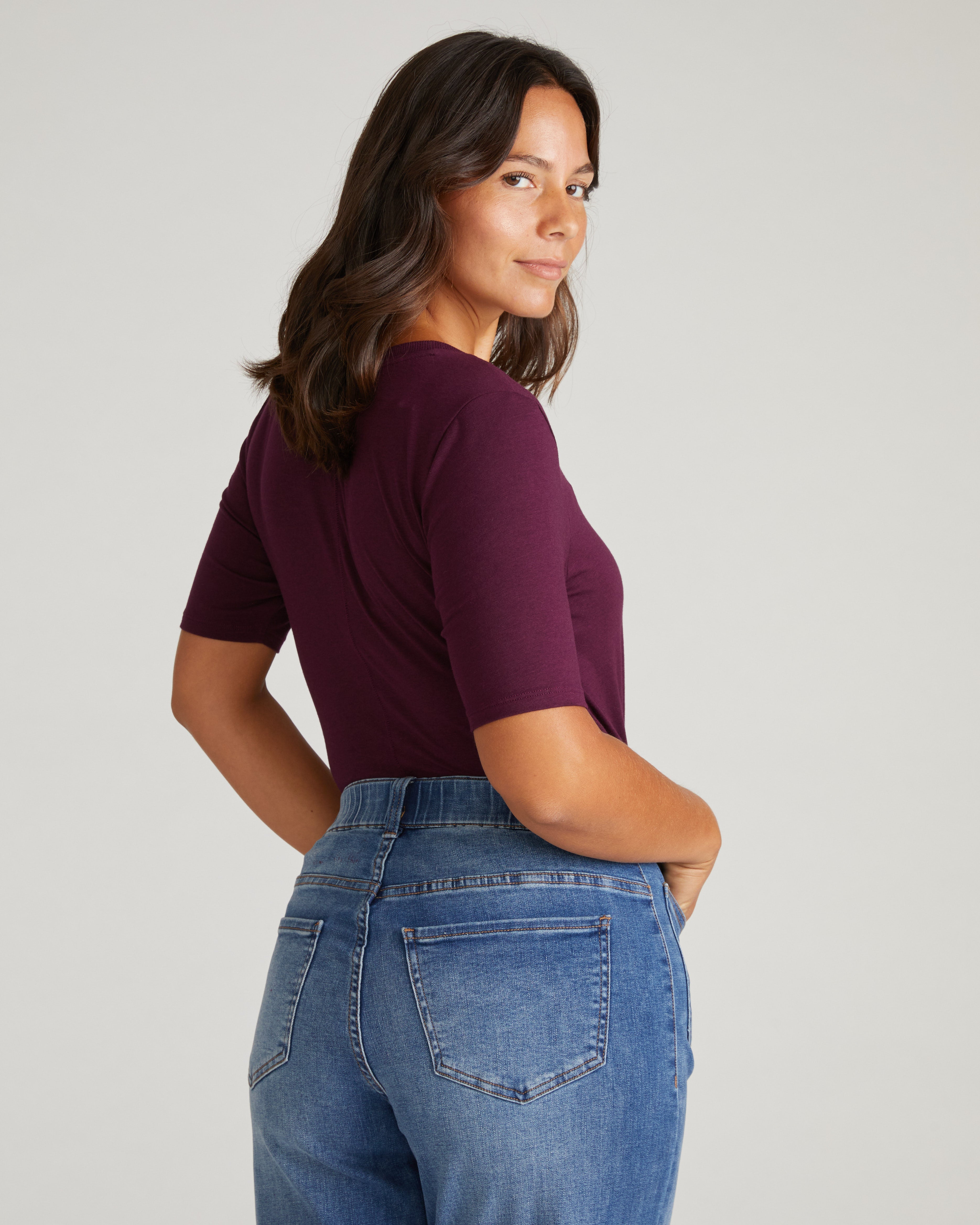 Maia Stovepipe Sleeve Tee - Gamay