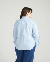 Henning x US Madison Shirt - Blue/White Stripe