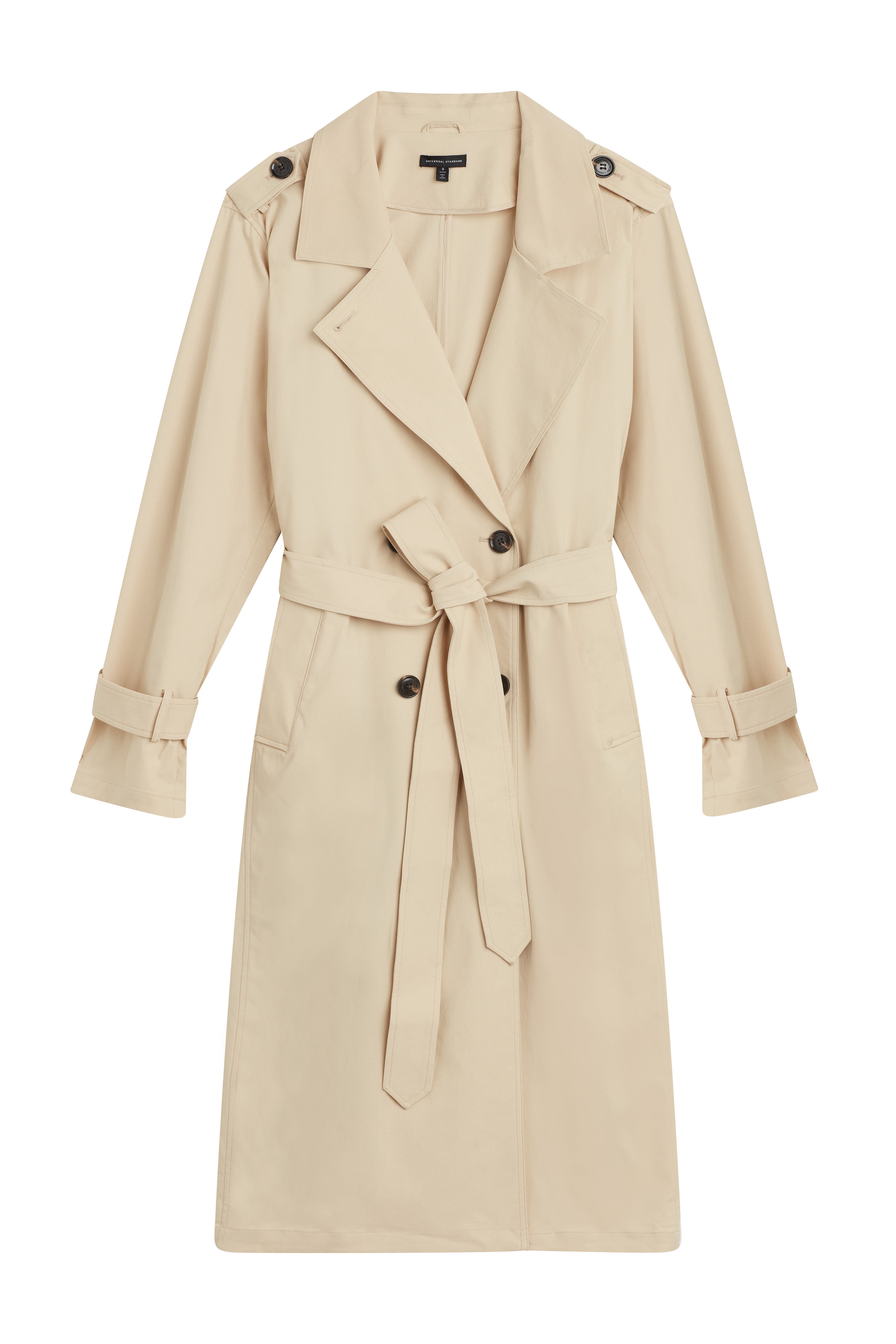 Henning x US Park Soft Trench - Birch