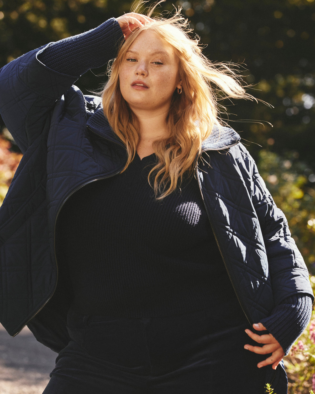 Arcadia Puffer Coat - Pageant Blue