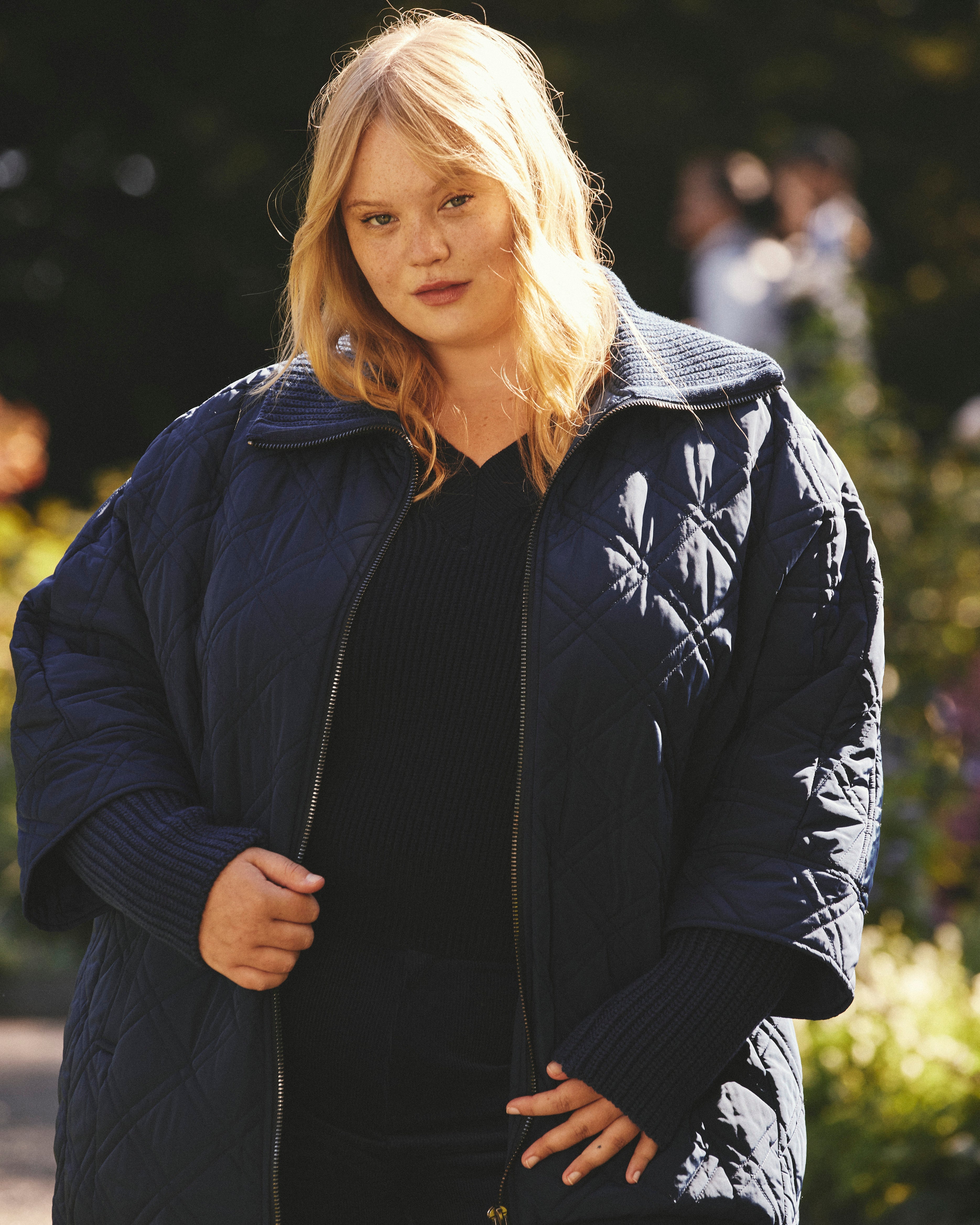 Arcadia Puffer Coat - Pageant Blue