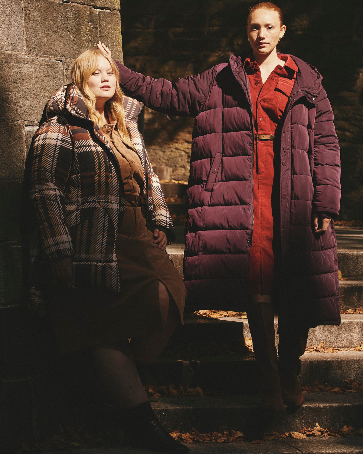 Everest Long Hooded Puffer 2 - Gamay